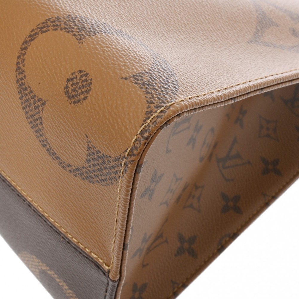 Louis Vuitton Go Handbag MM Monogram the Brown Reverse On - Picture 9 of 11